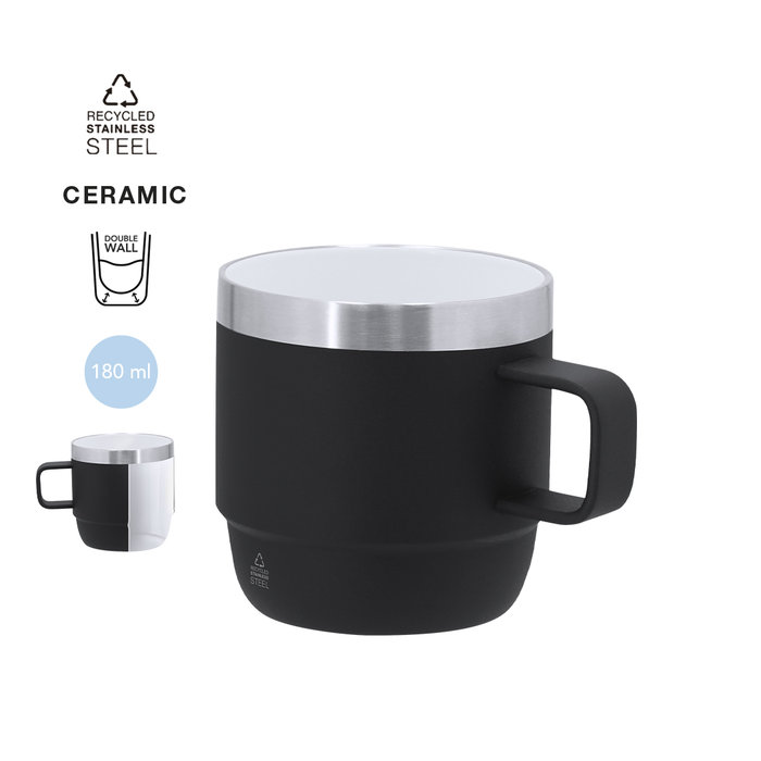 Recycled Stainless Steel Cup 180ml