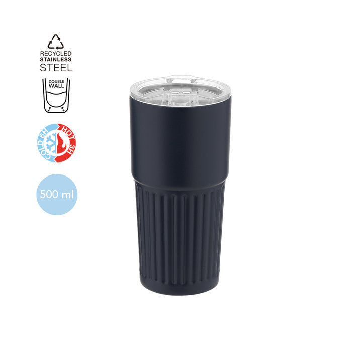Bicchiere Termico Acciaio Riciclato 500ml