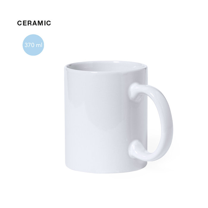Customizable 370ml Ceramic Mug AA