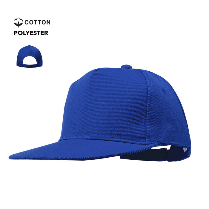Cappellino 5 Pannelli Lorenz | Visiera Piatta