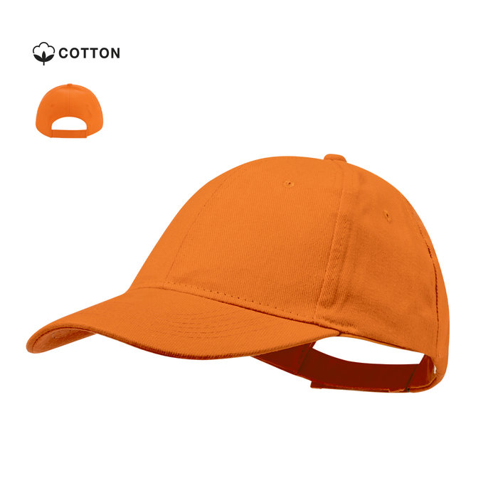 Rittel 6-Panel Combed Cotton Cap Personalizable