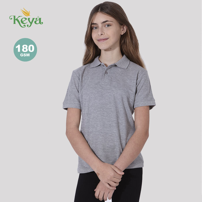 Children's Keya Piqué Polo Shirt YPS180 Cotton