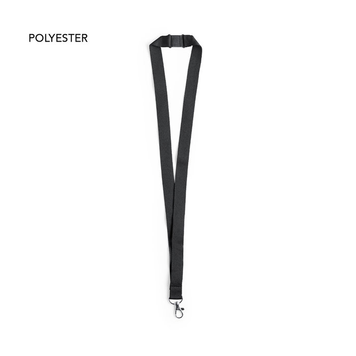 Polyester Safety Lanyard with Carabiner
