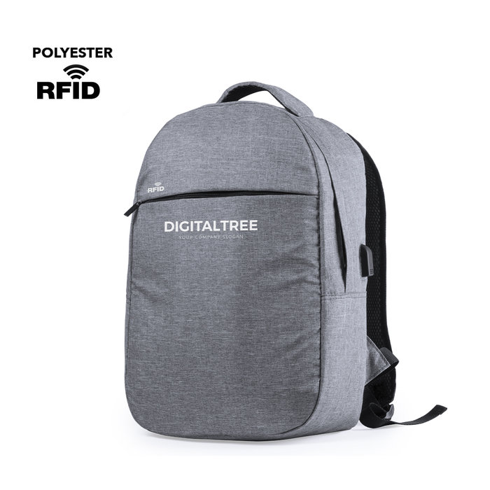 Rigal RFID backpack durable polyester