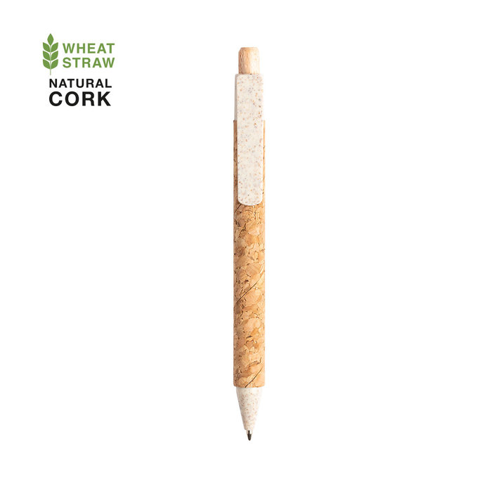Clover Eco Pen Natural Cork Sustainable