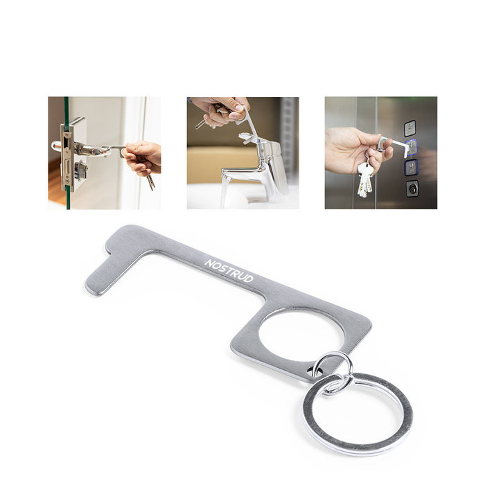 Anti-Contact Stainless Steel Keychain Bigox